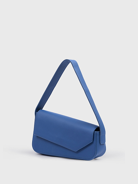 Асимметричная сумка синяя
