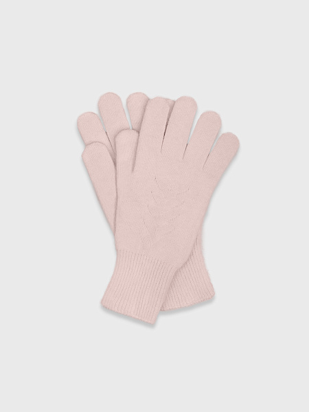 Перчатки вязаные с ангорой