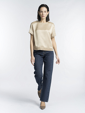 Прямые джинсы