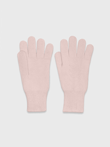 Перчатки вязаные с ангорой