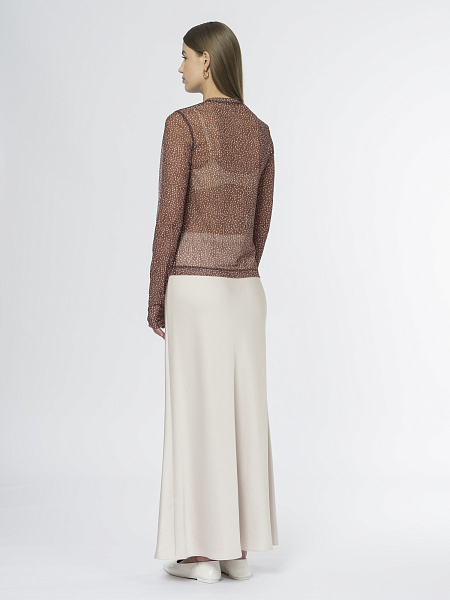 Блуза из воздушной сетки