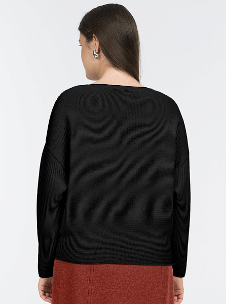 Джемпер из пряжи с шерстью мериноса