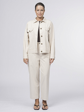 Джинсы из лиоцелла и хлопка