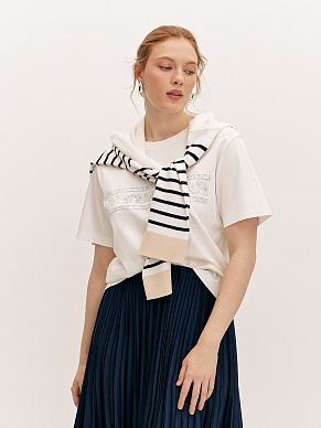 Футболка с принтом