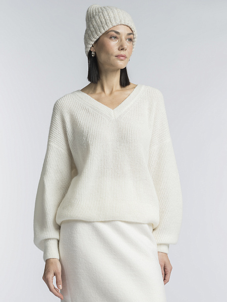 Мягкая шапка с овечьей шерстью