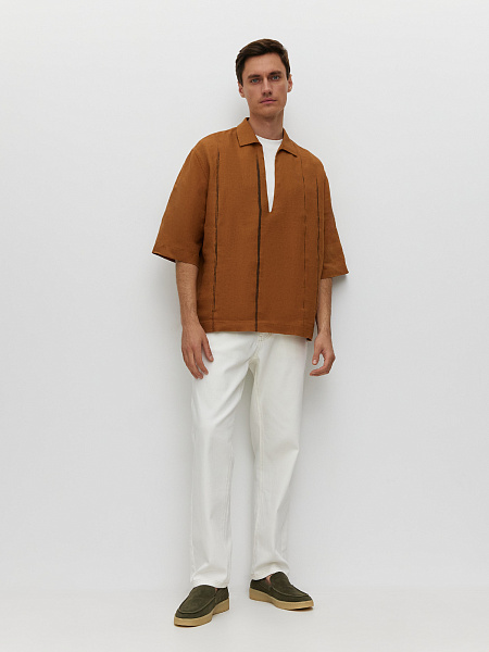 Рубашка изо льна