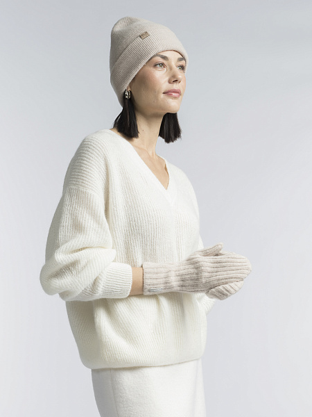 Шапка из 100% шерсти мериноса