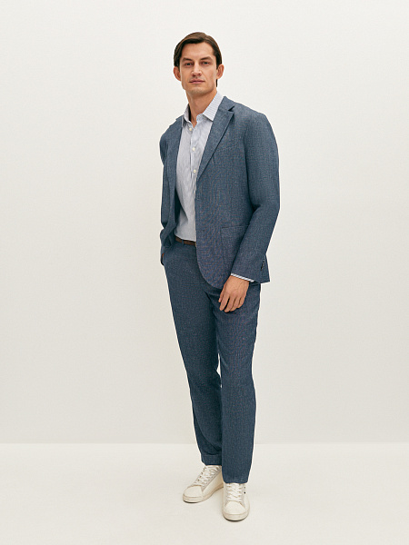 Пиджак со льном