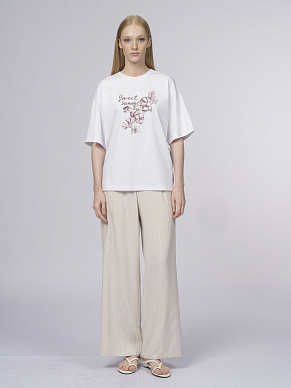 Футболка из мерсеризованного хлопка