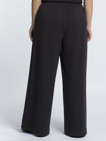 Брюки палаццо из вискозного неопрена