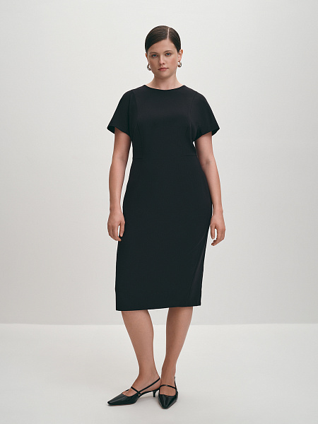 Платье-футляр на молнии