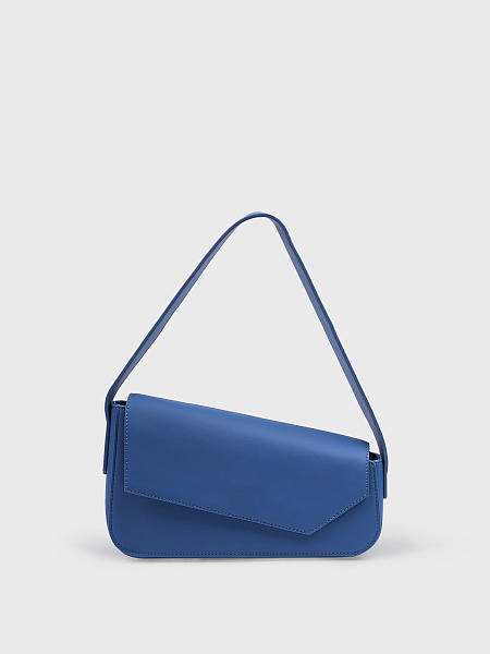 Асимметричная сумка синяя