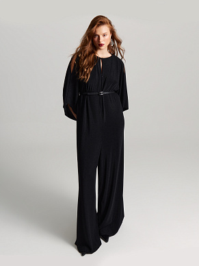 Комбинезон из сияющего трикотажа