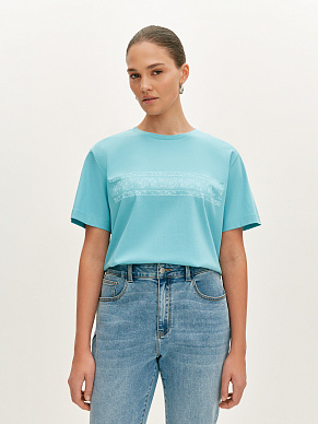 Футболка с принтом