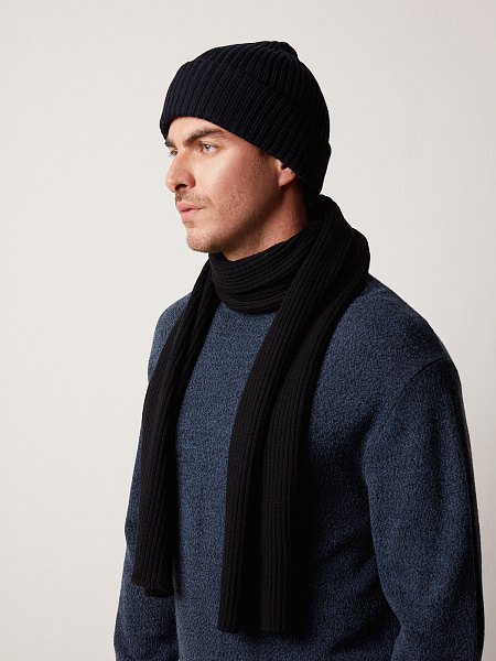 Шарф мужской из шерсти мериноса