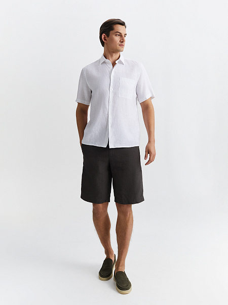 Шорты льняные