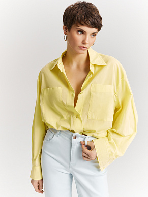 Рубашка oversize из хлопка