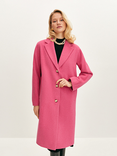 Пальто из овечьей шерсти 