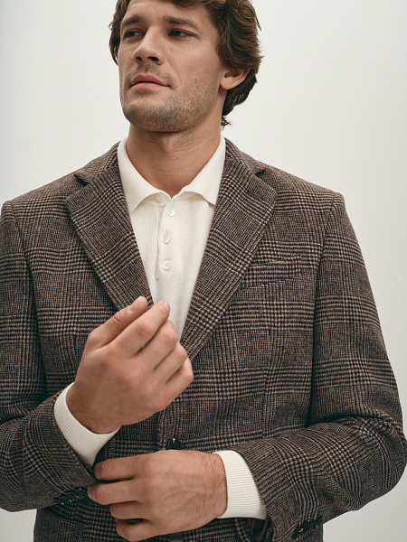 Пиджак из натуральной шерсти