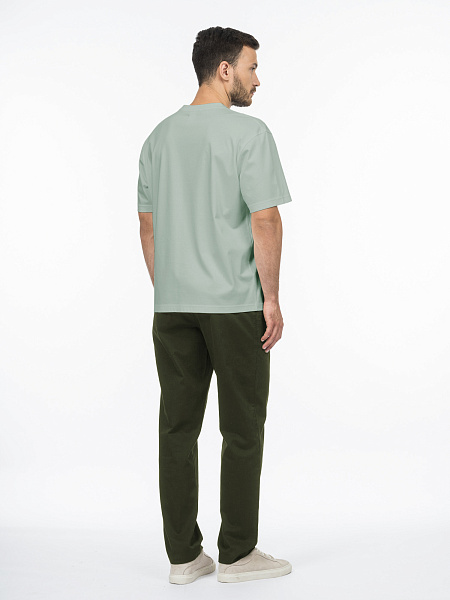 Футболка из премиального мерсеризованного хлопка и шёлка