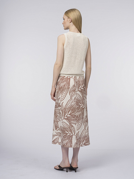 Юбка изо льна