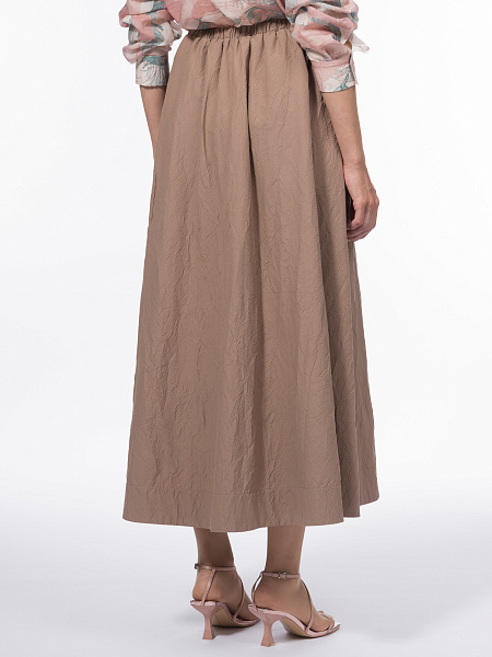 Легкая юбка из хлопковой ткани