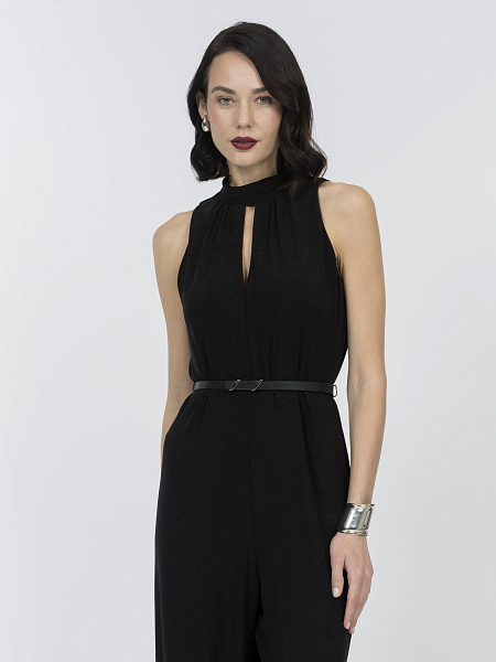 Комбинезон из сияющего трикотажа