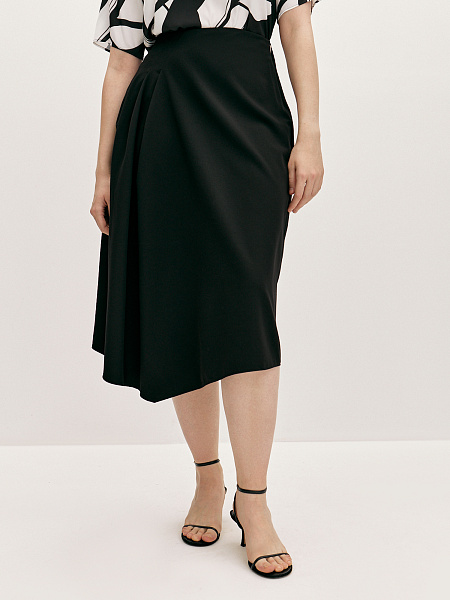 Юбка с асимметричным подолом