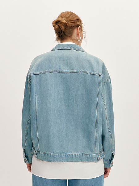 Джинсовая куртка oversize
