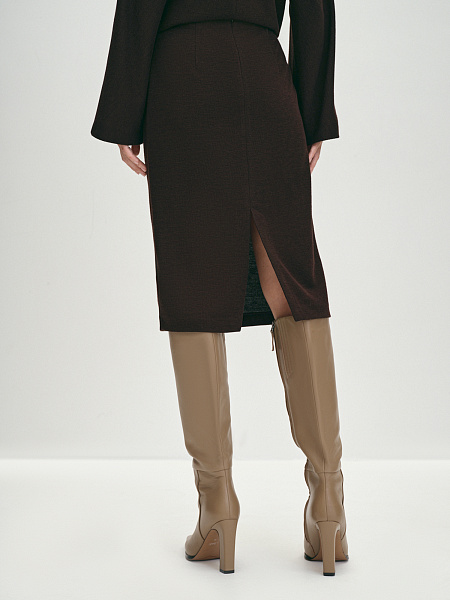 Трикотажная юбка карандаш