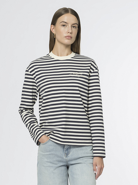 Лонгслив в полоску