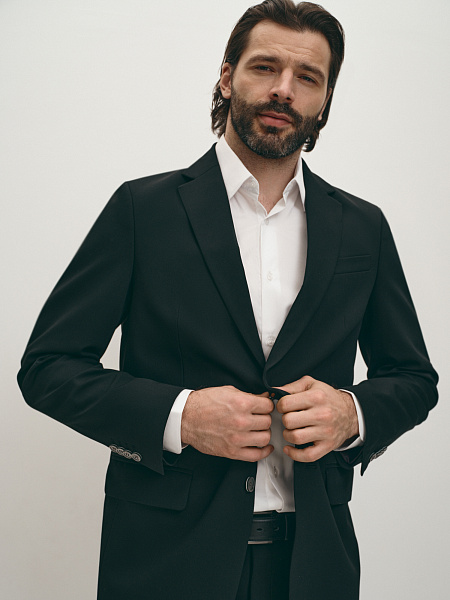 Костюмный пиджак с шерстью