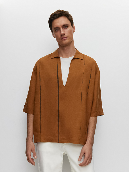 Рубашка изо льна