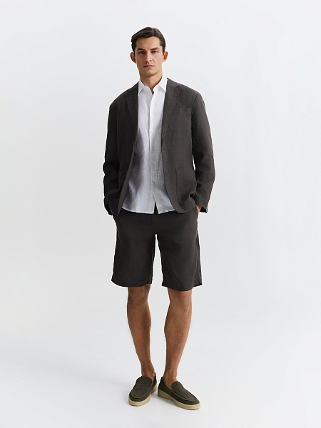 Шорты льняные