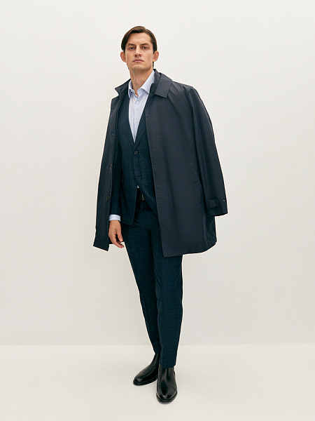 Брюки костюмные в клетку