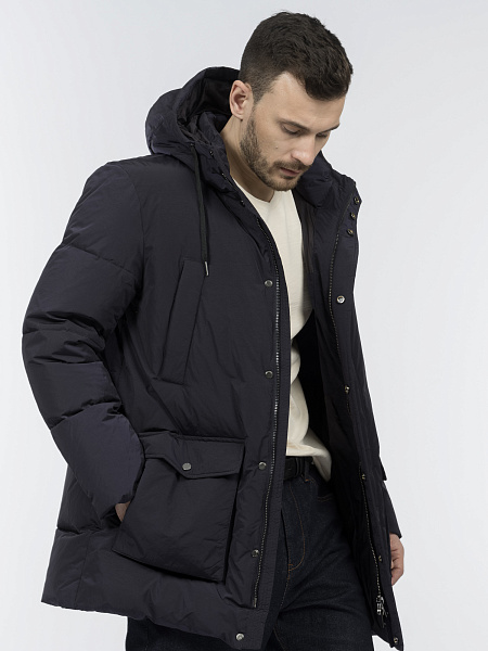 Куртка из ткани водоотталкивающей пропиткой, утепленная наполнителем пух/перо