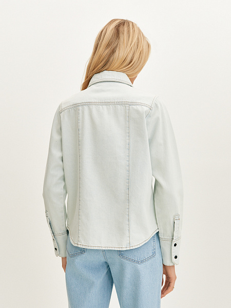 Джинсовая рубашка 
