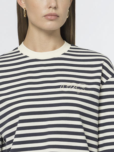 Лонгслив в полоску