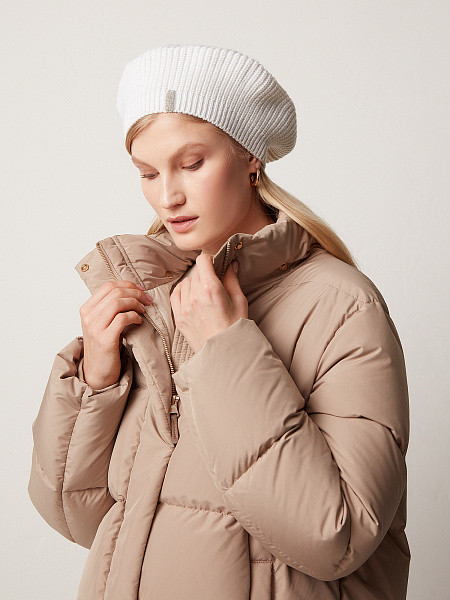 Берет женский из шерсти мериноса