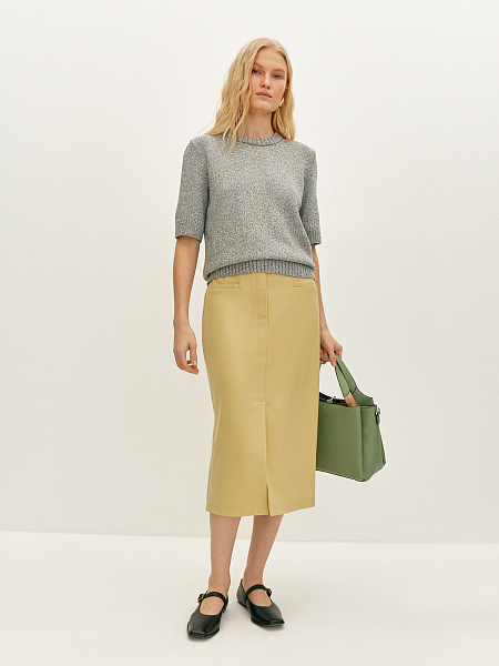 Джемпер с коротким рукавом