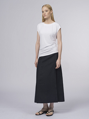 Длинная юбка изо льна