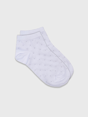 Короткие хлопковые носки