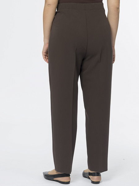 Зауженные укороченные брюки