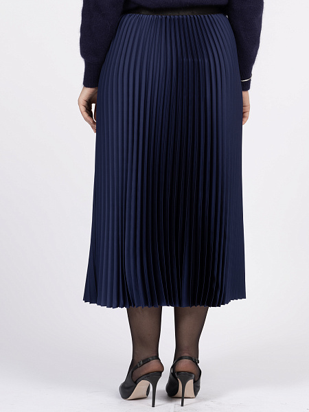 Юбка А-силуэта с эффектом гофре