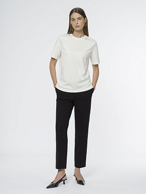 Трикотажные брюки классического кроя