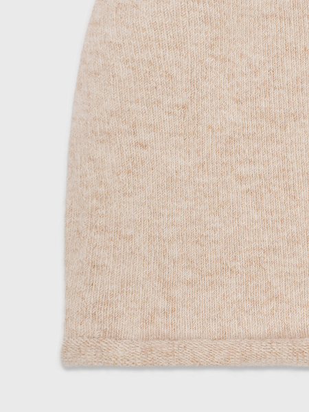 Шапка вязаная шерстяная