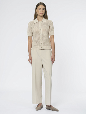 Укороченные прямые брюки