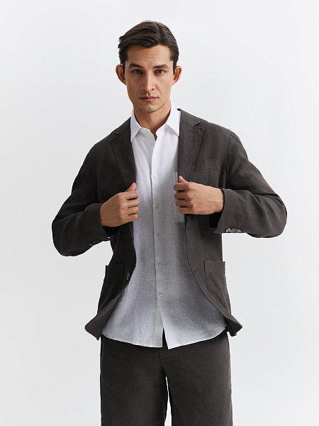 Шорты льняные