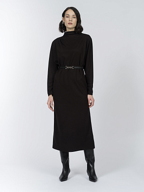 Платье из мягкого вискозного трикотажа