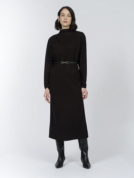 Платье из мягкого вискозного трикотажа